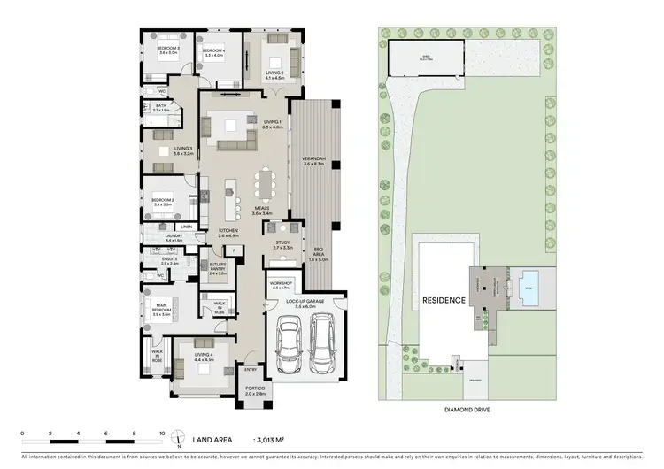 Floorplan of Homely house listing, 27 Diamond Drive, Cardigan Village VIC 3352