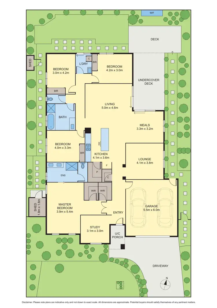 Floorplan of Homely house listing, 54 King Parrot Way, Whittlesea VIC 3757