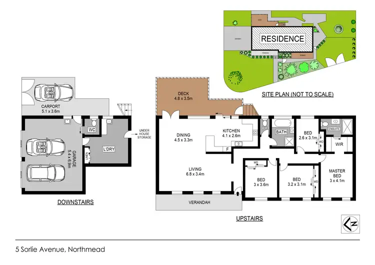 Floorplan of Homely house listing, 5 Sorlie Avenue, Northmead NSW 2152