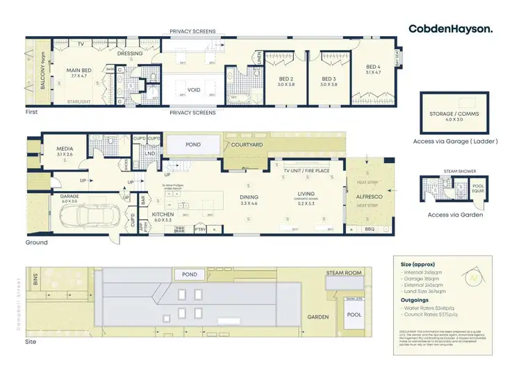 Floorplan of Homely house listing, 16 Campbell Street, Abbotsford NSW 2046