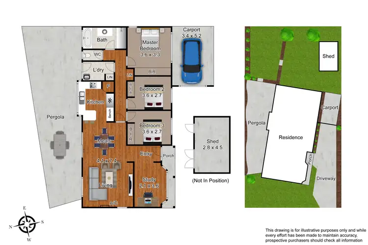 Floorplan of Homely house listing, 37 Dunn Crescent, Langwarrin VIC 3910