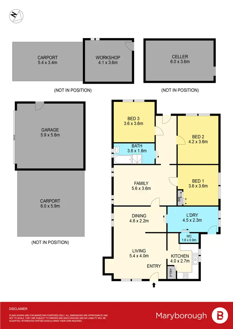 Floorplan of Homely house listing, 1260 Dunolly - Moliagul Road, Moliagul VIC 3472