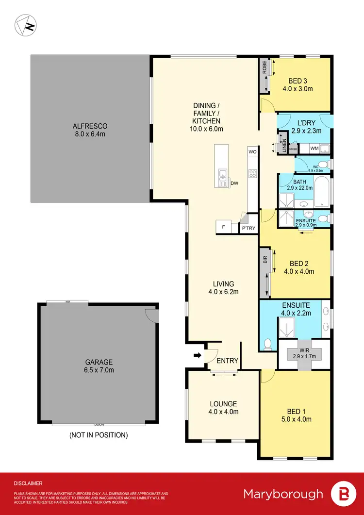 Floorplan of Homely house listing, 30 Pascoe Street, Avoca VIC 3467