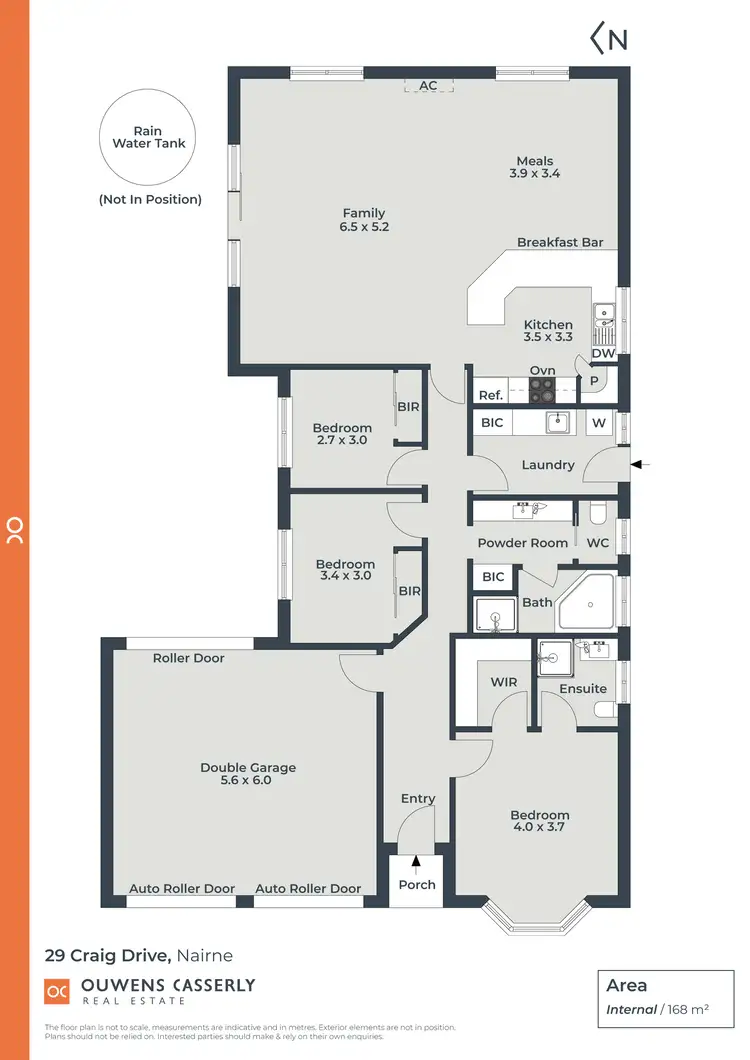 Floorplan of Homely house listing, 29 Craig Drive, Nairne SA 5252