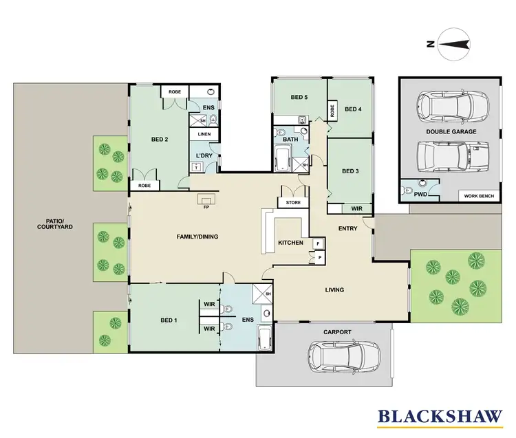 Floorplan of Homely house listing, 27 Ingamells Street, Garran ACT 2605