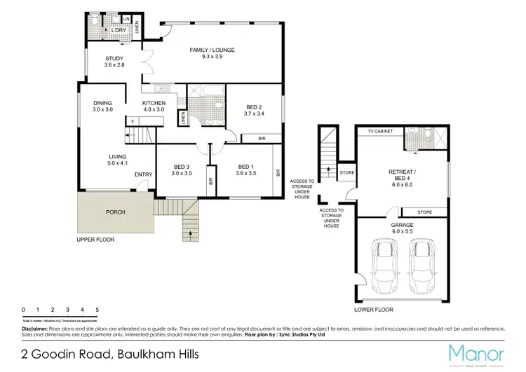 Floorplan of Homely house listing, 2 Goodin Road, Baulkham Hills NSW 2153
