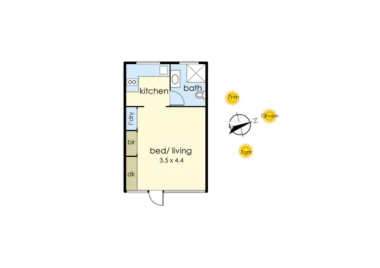 Floorplan of Homely apartment listing, 22/62-72 Bay Road, Sandringham VIC 3191
