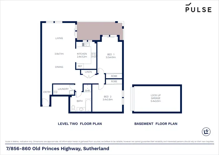 Floorplan of Homely apartment listing, 7/856-860 Old Princes Highway, Sutherland NSW 2232