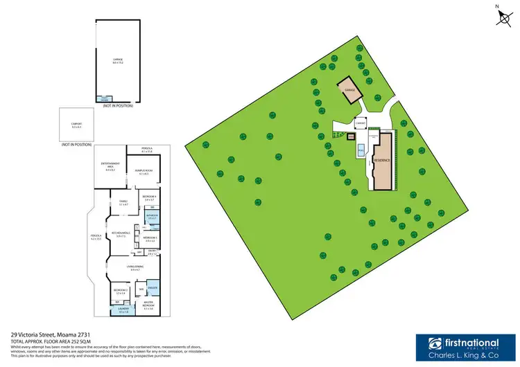 Floorplan of Homely rural property listing, 29 Victoria Street, Moama NSW 2731