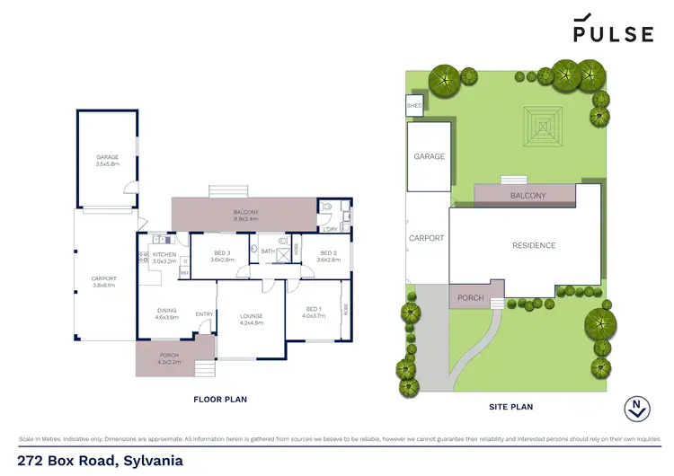 Floorplan of Homely house listing, 272 Box Road, Sylvania NSW 2224