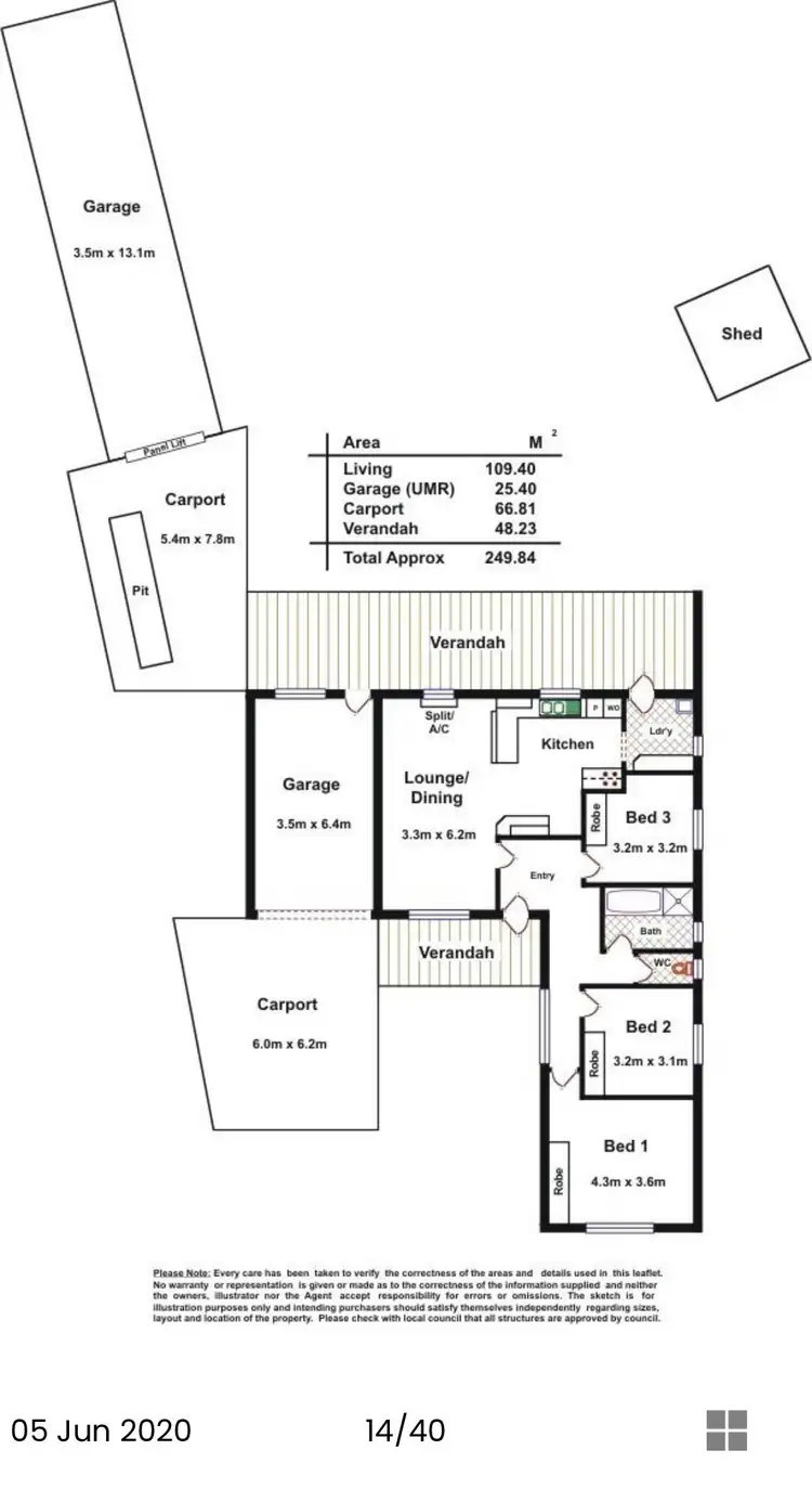 Floorplan of Homely house listing, 17 Hayles Road, Elizabeth Park SA 5113