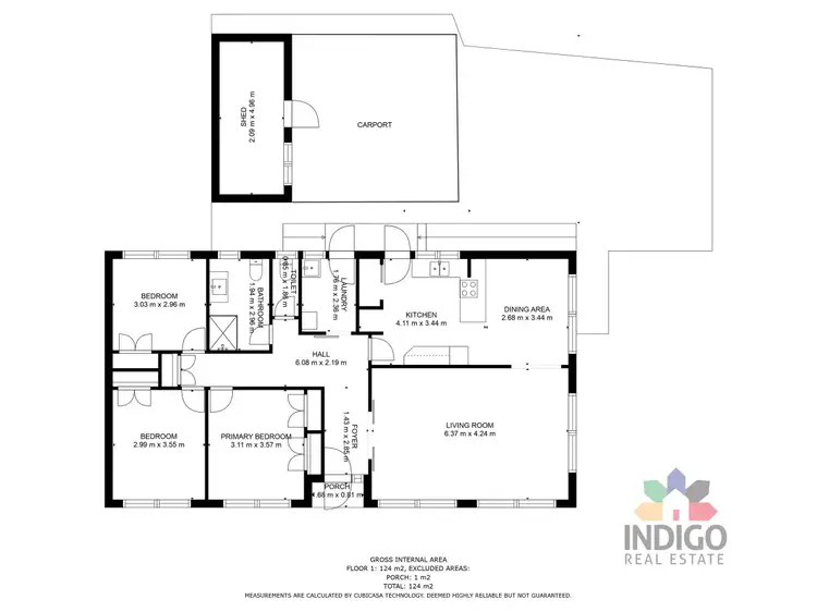 Floorplan of Homely house listing, 3 Kars Street, Beechworth VIC 3747