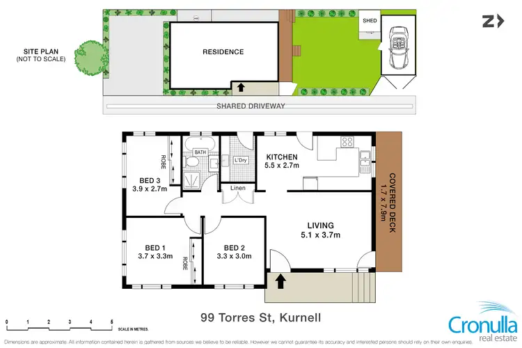 Floorplan of Homely house listing, 99 Torres Street, Kurnell NSW 2231