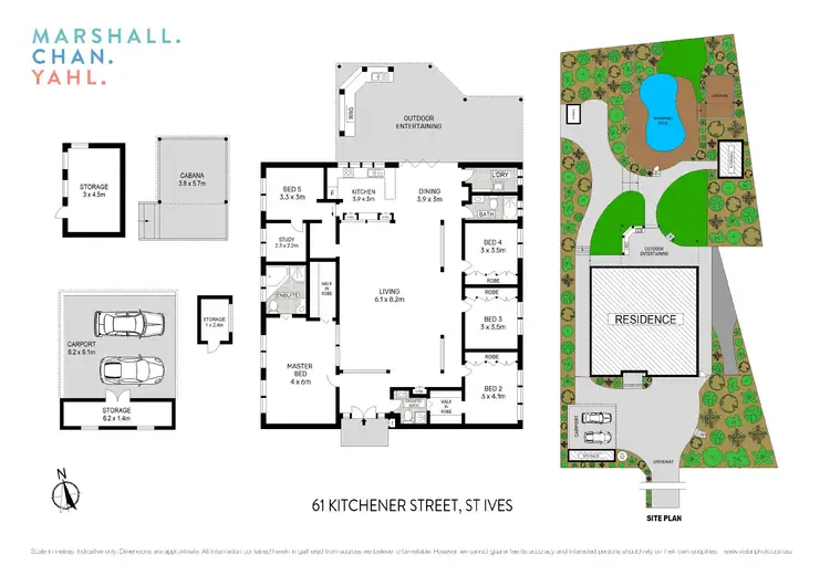 Floorplan of Homely house listing, 61 Kitchener Street, St Ives NSW 2075