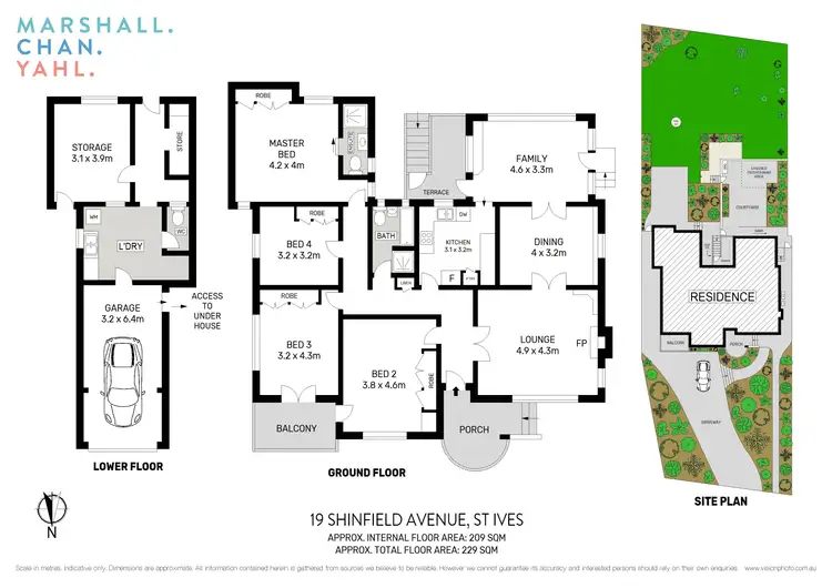 Floorplan of Homely house listing, 19 Shinfield Avenue, St Ives NSW 2075