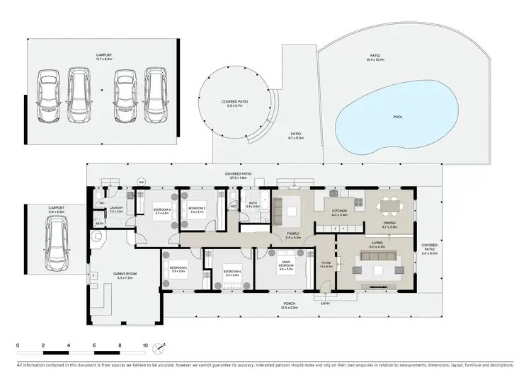 Floorplan of Homely house listing, 424 Burma Road, Table Top NSW 2640