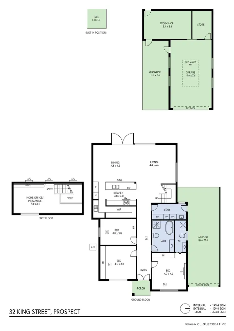 Floorplan of Homely house listing, 32 King Street, Prospect SA 5082