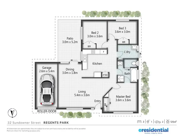 Floorplan of Homely house listing, 32 Sundowner Street, Regents Park QLD 4118