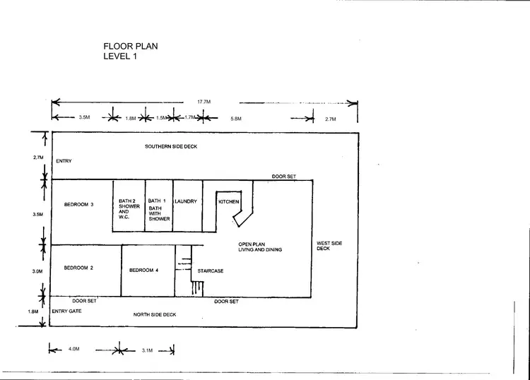 Floorplan of Homely house listing, 91 Johnsons Road, Sandy Beach NSW 2456
