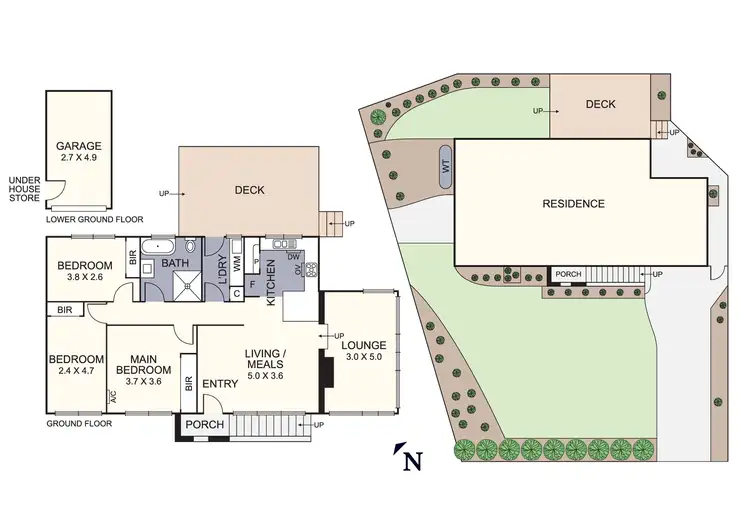 Floorplan of Homely house listing, 33 Swinburne Avenue, Mooroolbark VIC 3138