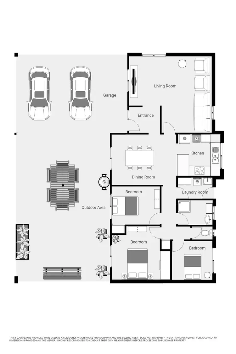 Floorplan of Homely house listing, 672 Cocklin Avenue, Red Cliffs VIC 3496