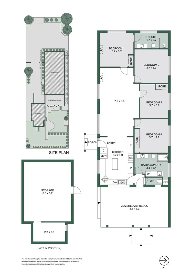 Floorplan of Homely house listing, 21 Corey Avenue, Dromana VIC 3936
