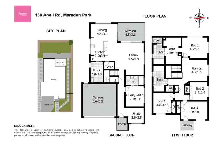 Floorplan of Homely house listing, 138 Abell Road, Marsden Park NSW 2765