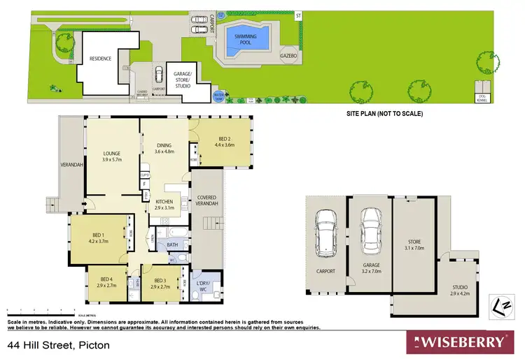 Floorplan of Homely house listing, 44 Hill Street, Picton NSW 2571