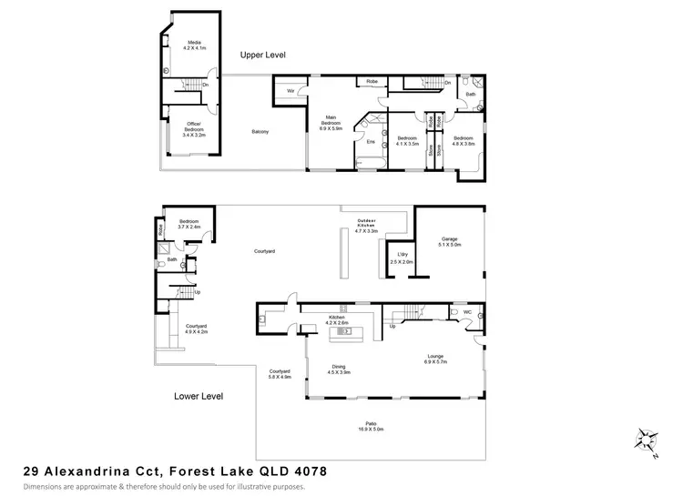 Floorplan of Homely house listing, 29 Alexandrina Circuit, Forest Lake QLD 4078