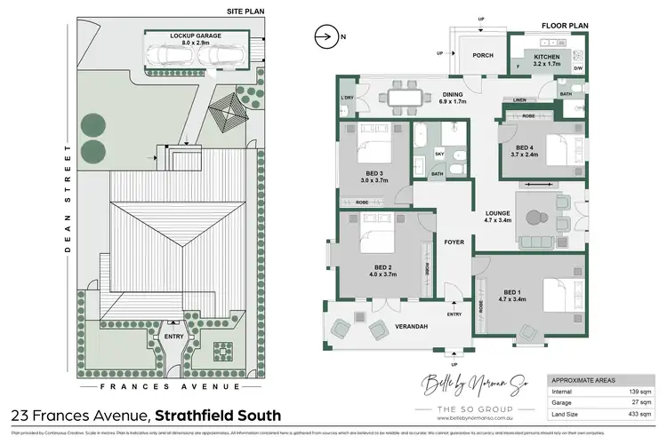 Floorplan of Homely house listing, 23 Frances Avenue, Strathfield South NSW 2136