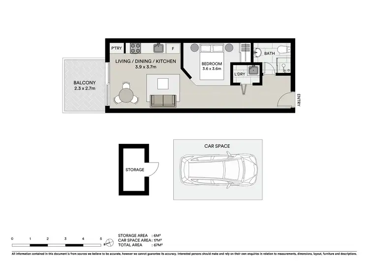 Floorplan of Homely apartment listing, 131/360 Kingsway, Caringbah NSW 2229
