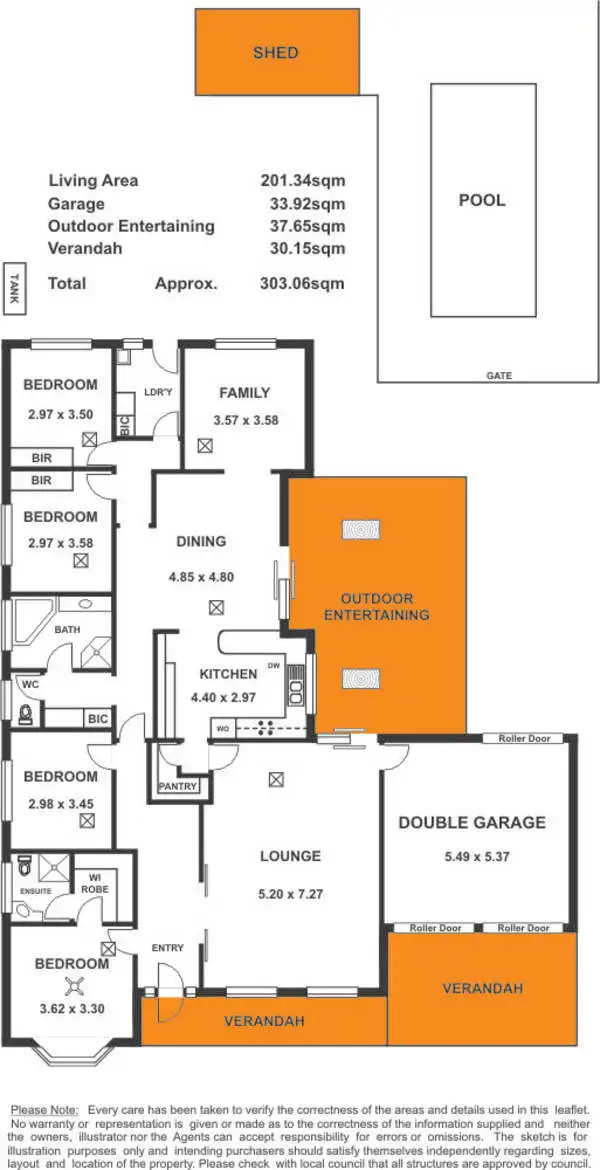 Floorplan of Homely house listing, 12 Glyde Street, Glen Osmond SA 5064