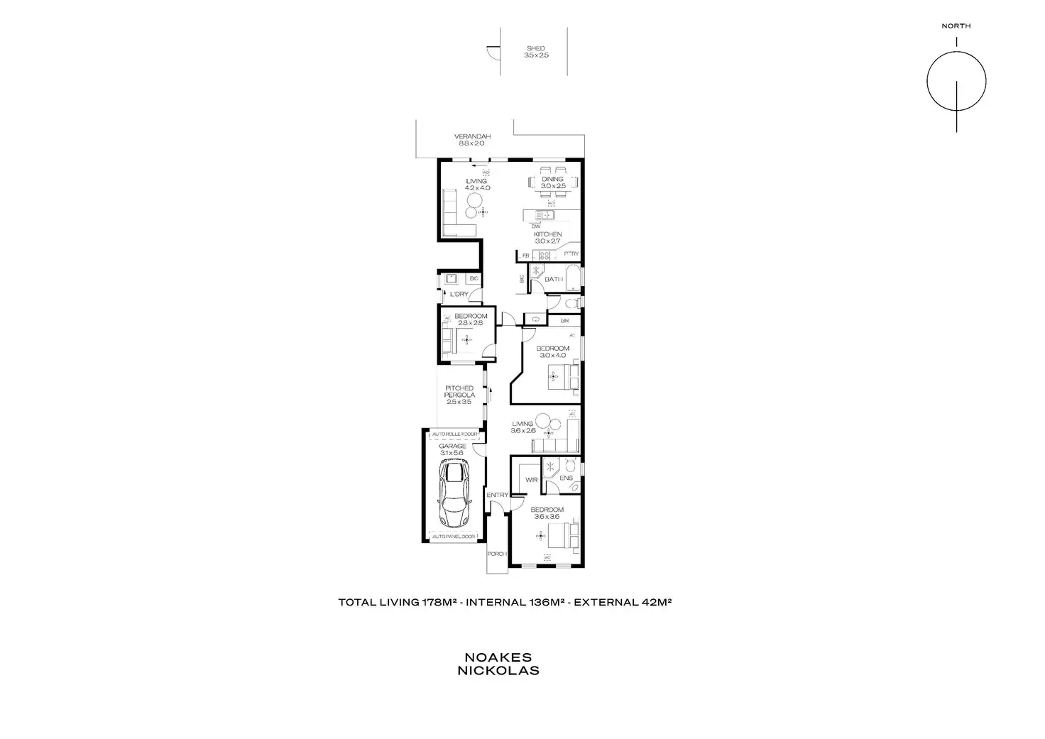 Floorplan of Homely house listing, 74A Lascelles Avenue, Warradale SA 5046