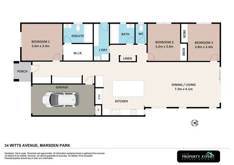 Floorplan of Homely house listing, 34 Witts Avenue, Marsden Park NSW 2765