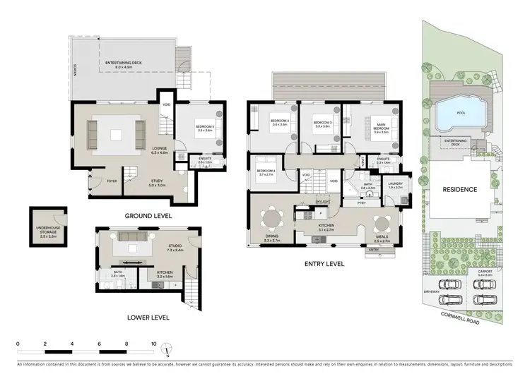 Floorplan of Homely house listing, 13 Cornwell Road, Allambie Heights NSW 2100