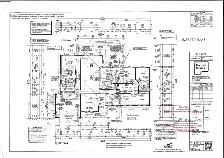 Floorplan of Homely house listing, 26 Annesley Drive, Collie WA 6225