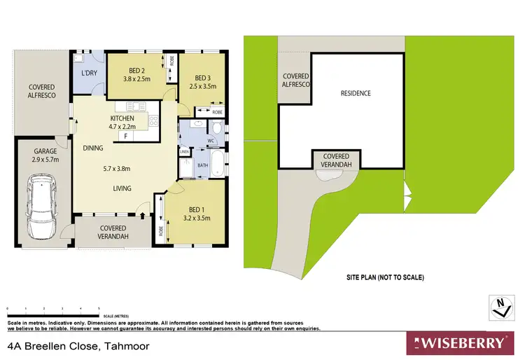 Floorplan of Homely house listing, 4A Breellen Close, Tahmoor NSW 2573
