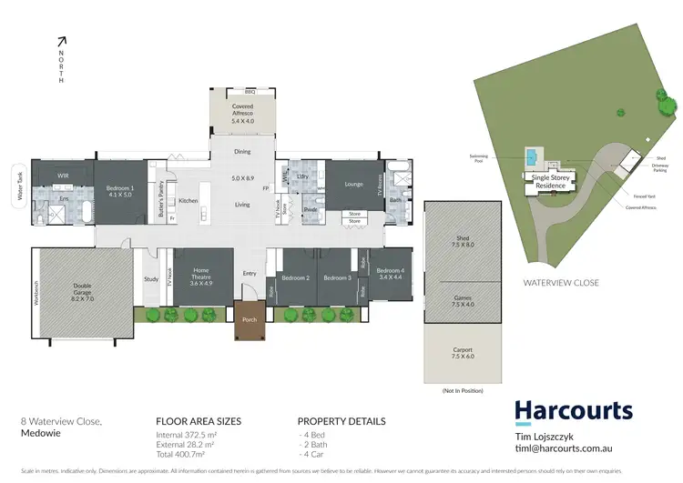 Floorplan of Homely house listing, 8 Waterview Close, Medowie NSW 2318
