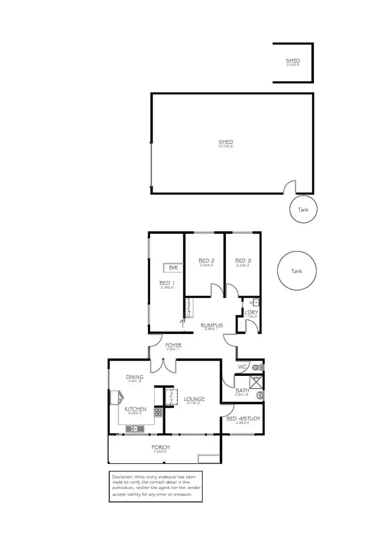Floorplan of Homely house listing, 5 Wyatts Place, Port Lincoln SA 5606