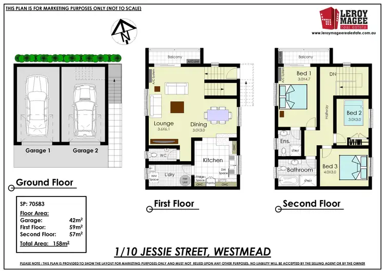 Floorplan of Homely unit listing, 1/10 Jessie Street, Westmead NSW 2145