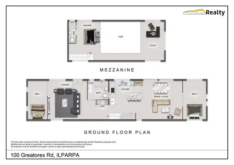 Floorplan of Homely house listing, 100 Greatorex Road, Ilparpa NT 873
