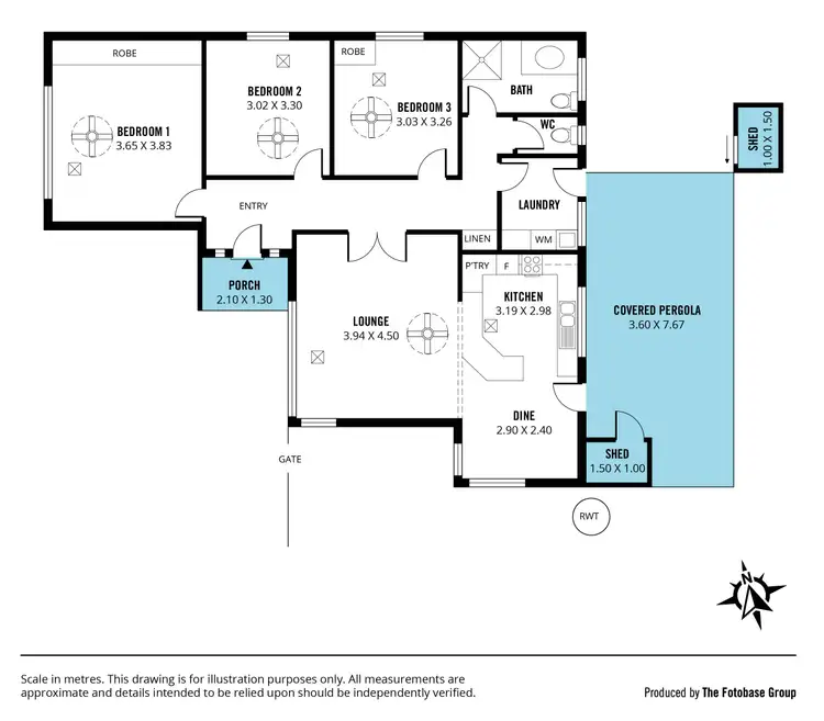 Floorplan of Homely house listing, 28a Martin Road, Morphett Vale SA 5162