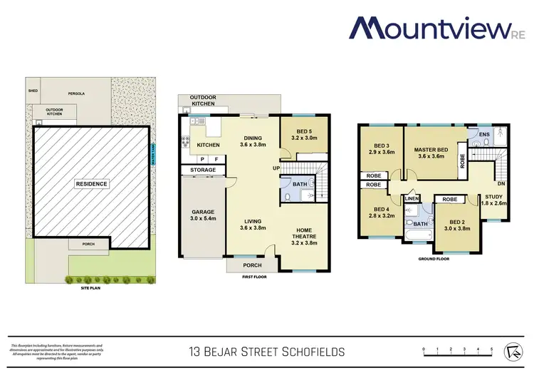 Floorplan of Homely house listing, 13 Bejar Street, Schofields NSW 2762