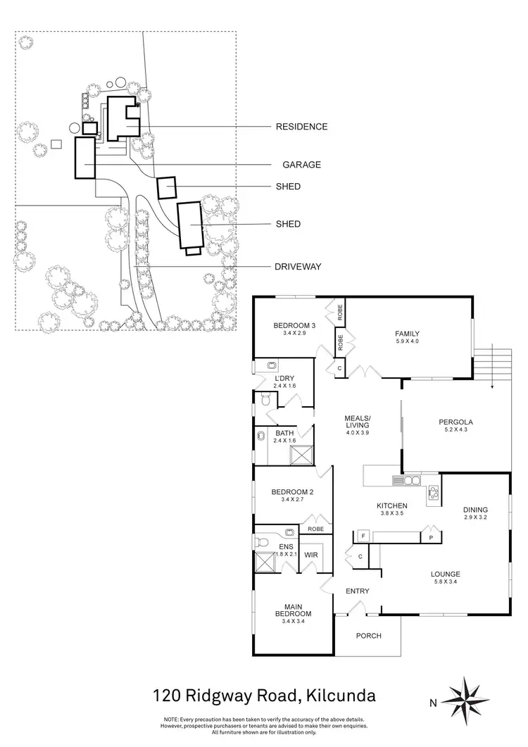 Floorplan of Homely land listing, 120 Ridgway Road, Kilcunda VIC 3995