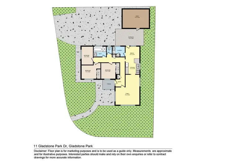 Floorplan of Homely house listing, 11 Gladstone Park Drive, Gladstone Park VIC 3043