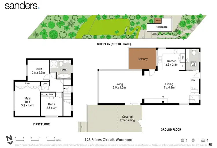 Floorplan of Homely house listing, 128 Prices Circuit, Woronora NSW 2232
