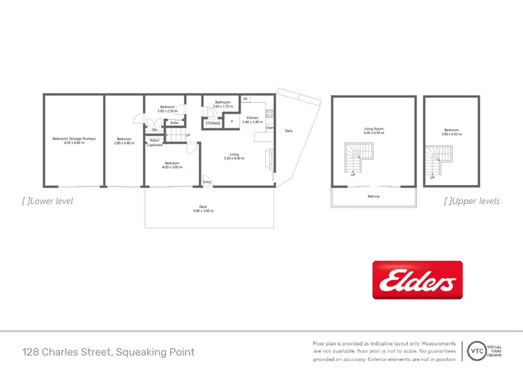 Floorplan of Homely house listing, 128 Charles Street, Squeaking Point TAS 7307