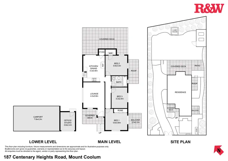 Floorplan of Homely house listing, 187 Centenary Heights Road, Mount Coolum QLD 4573