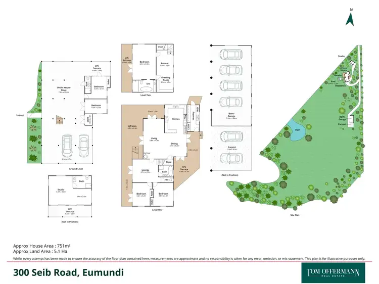 Floorplan of Homely house listing, 300 Seib Road, Eumundi QLD 4562