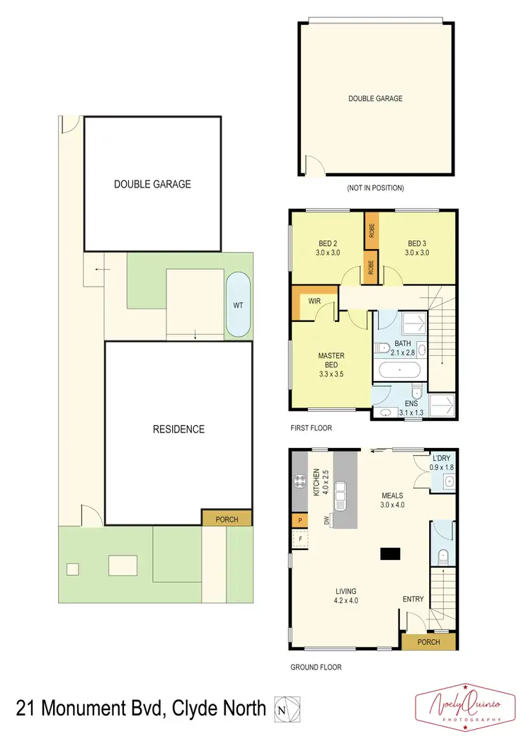 Floorplan of Homely house listing, 21 Monument Boulevard, Clyde North VIC 3978